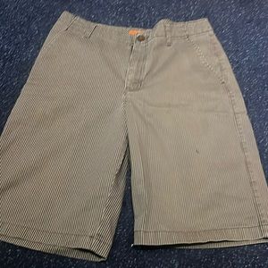 Vans work shorts , striped grey and black